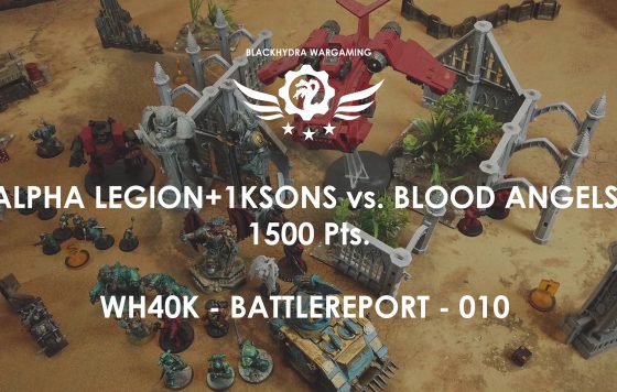 WH40K – Battlereport -010 AlphaLegion ThousandSons vs. Blood Angels 1.500 pts. [DE/GER]